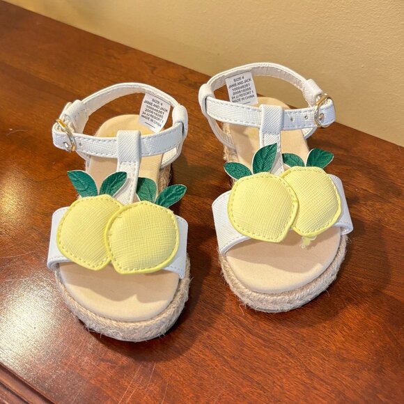 Janie and Jack | Shoes | Janie And Jack Lemon Sandals | Poshmark Janie and Jack Lemon Sandal